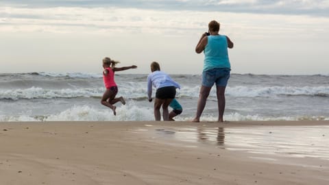 People, Beach, children, Family