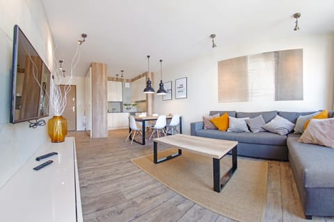 TV and multimedia, Kitchen or kitchenette, Living room, Seating area, Dining area