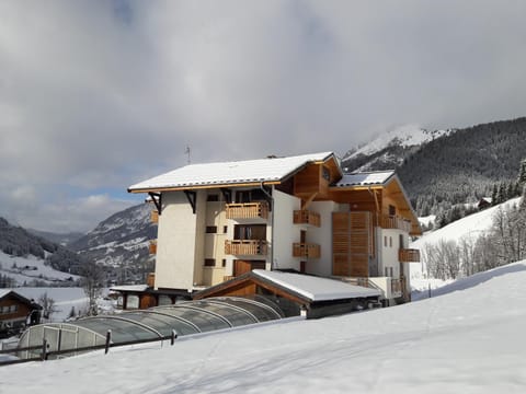 Property building, Winter, Mountain view, Mountain view