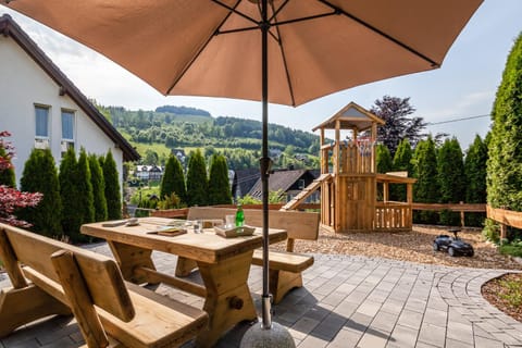 Children play ground, Garden, Seating area