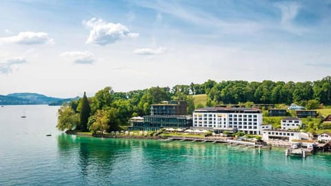 Property building, Natural landscape, Beach, Lake view