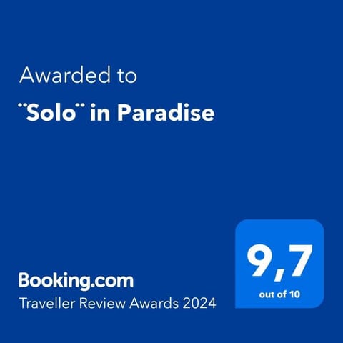 ¨Solo¨ in Paradise House in Halkidiki