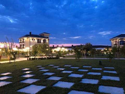 Night, Garden, Garden view