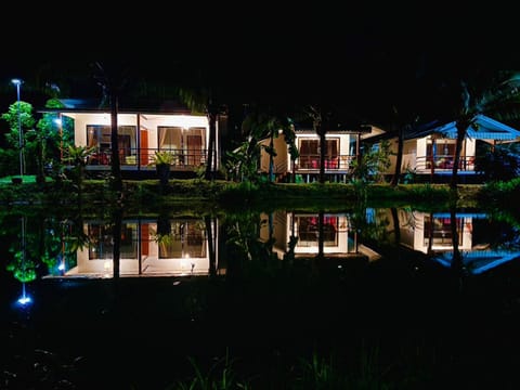 Property building, Night, Natural landscape