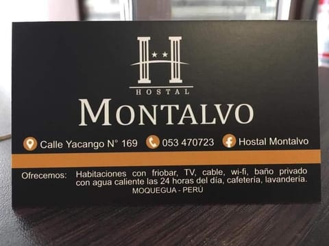 Hostal Montalvo Bed and Breakfast in Tacna, Peru