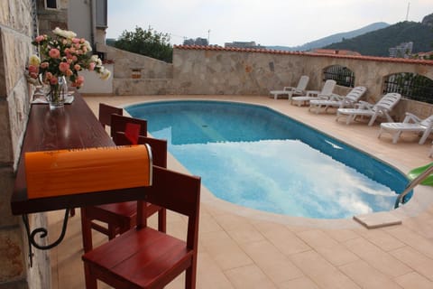 Summer, Pool view, Swimming pool