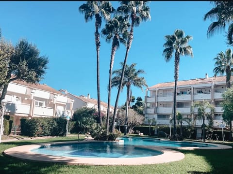 Apartamento Arenal pool and beach Jávea a 1 calle de la playa del Arenal Copropriété in Xàbia