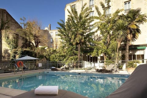 Pool view, Inner courtyard view