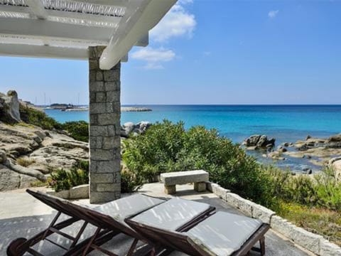 Seating area, Sea view