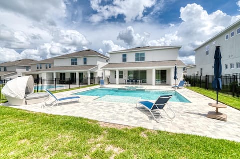 Beautiful Home by Rentyl Near Disney with Private Pool, Pool Table & Resort Amenities - 7448M House in Four Corners