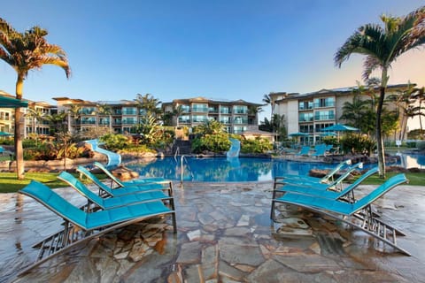 Waipouli Beach Resort Beautiful Luxury Ground Level Garden View AC Pool! Apartment in Kauai