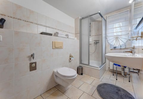 Shower, Toilet, Bathroom, towels