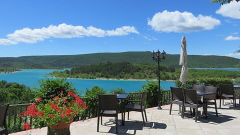 Patio, Balcony/Terrace, Lake view