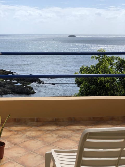 Splendid Guest Suite with Separate Private Ocean View Terrace Condo in Praia
