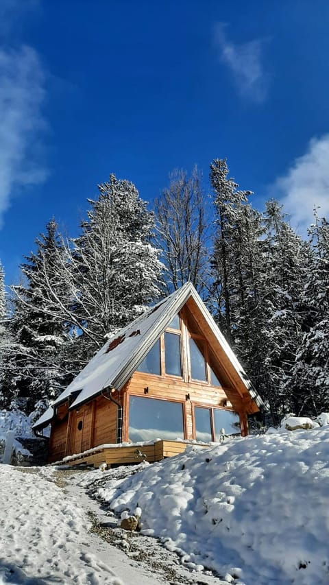 Property building, Day, Natural landscape, Winter, Mountain view