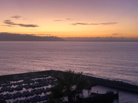 Natural landscape, Sea view, Sunset