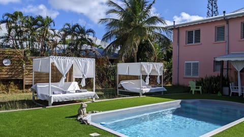 Villa Rosa Karibella Urlaubsunterkunft in Guadeloupe