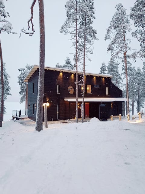 Property building, Natural landscape, Winter