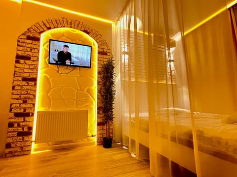Stunning lux 1bedroom studio near Maxima Shopping Mall Condo in Almaty