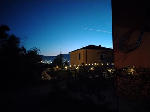 Property building, Night, Natural landscape