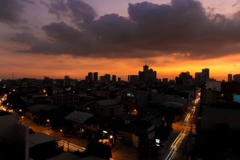 City view, Sunset