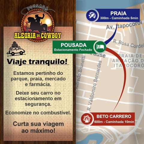 Pousada Alegria do Cowboy Inn in Penha