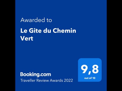 Le Gite du Chemin Vert House in Centre-Val de Loire