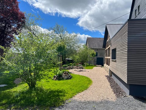 Property building, Garden, Seating area