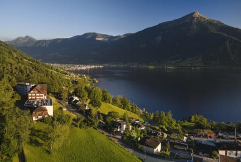 Property building, Lake view, Landmark view, Mountain view