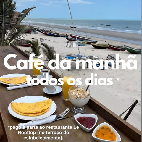 Natural landscape, Food and drinks, Beach, Food, Sea view, Breakfast