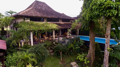 Property building, Pool view, Swimming pool