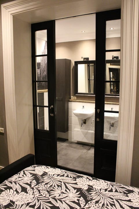 Bed, Bathroom, Bedroom