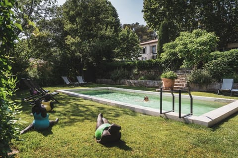 Day, Natural landscape, Garden view, Swimming pool, sunbed