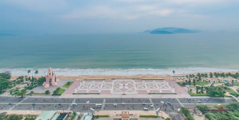 Bird's eye view, Beach, Sea view