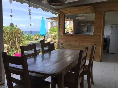 Dining area, Sea view