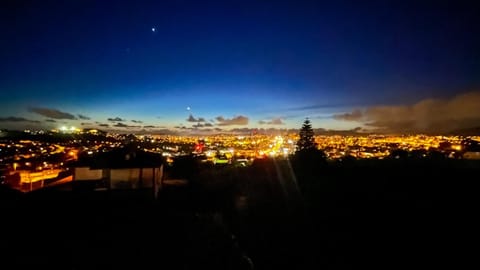 Night, Natural landscape, City view