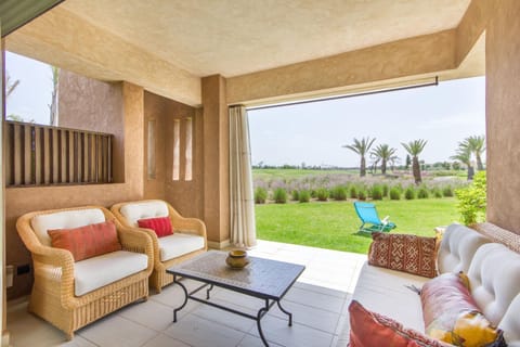 Seating area, Garden view