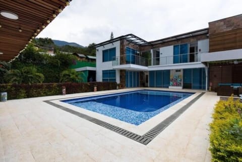 Property building, Pool view, Swimming pool