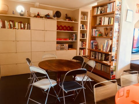 Library, Dining area