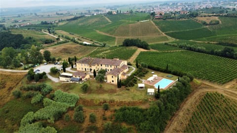 Natural landscape, Bird's eye view, Pool view, Swimming pool