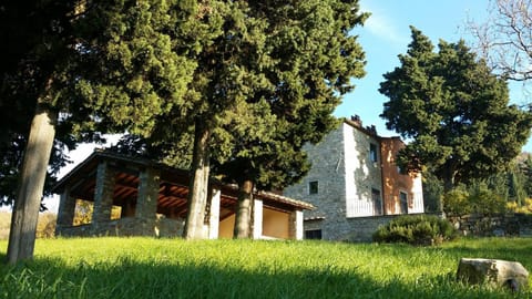 Property building, Facade/entrance, Bird's eye view, Garden view