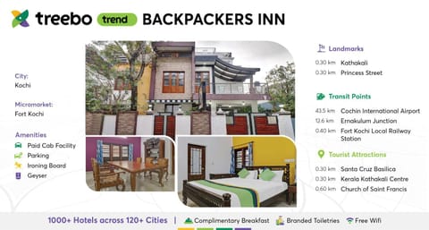 Treebo Trend Backpackers Inn Hotel in Kochi