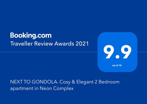 NEXT TO GONDOLA. Cosy & Elegant 2 Bedroom apartment in Neon Complex Condo in Bansko