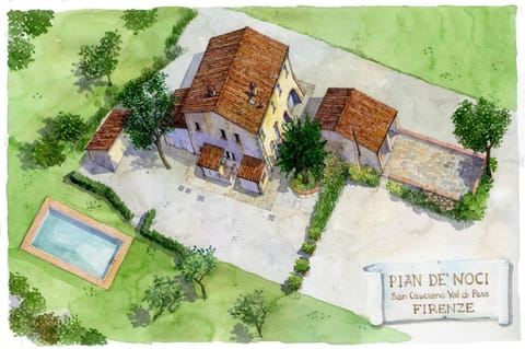 Villa Pian De Noci - Tenuta del Palagio Landhaus in San Casciano Val Pesa