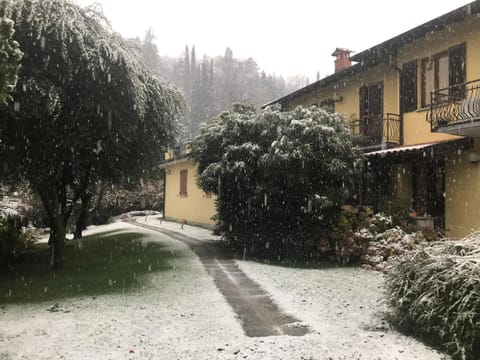 Property building, Natural landscape, Winter