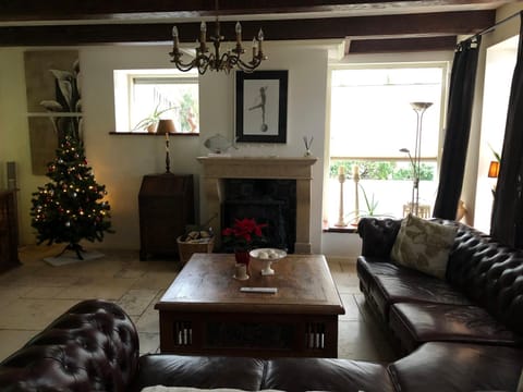 Winter, Living room, Decorative detail, Seating area, On site