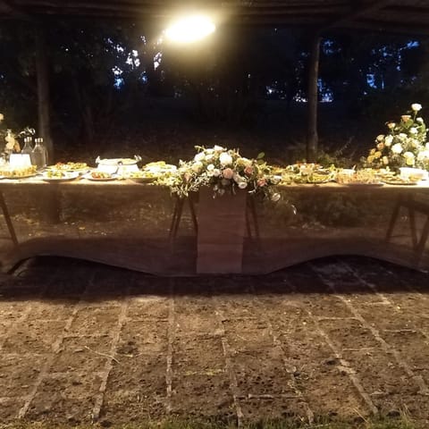 Night, Food and drinks, wedding