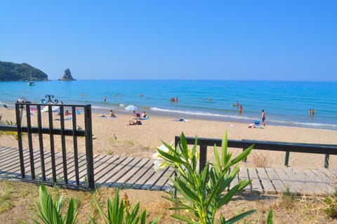 Beachfront holiday House “yannis” on Agios Gordios beach in Corfu House in Saint Gordios beach