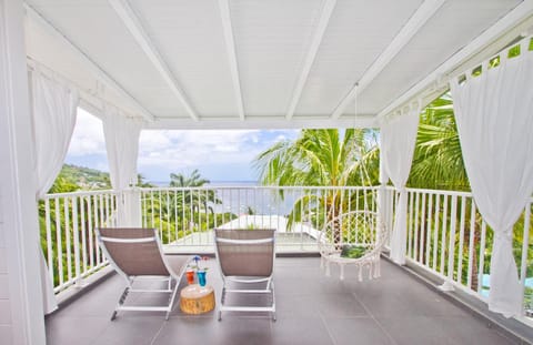 Balcony/Terrace, Living room, Sea view