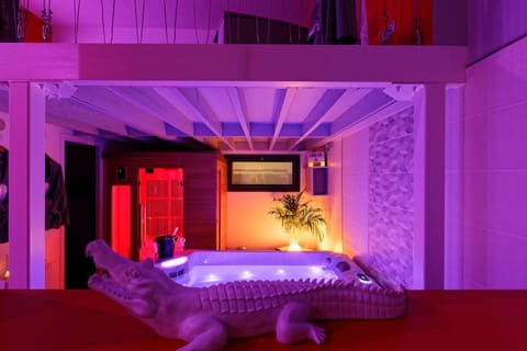 Romance Spa lofts haut de gamme avec sauna Apartment in Le Havre